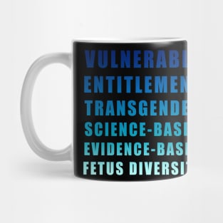 Seven Banned Words Mug